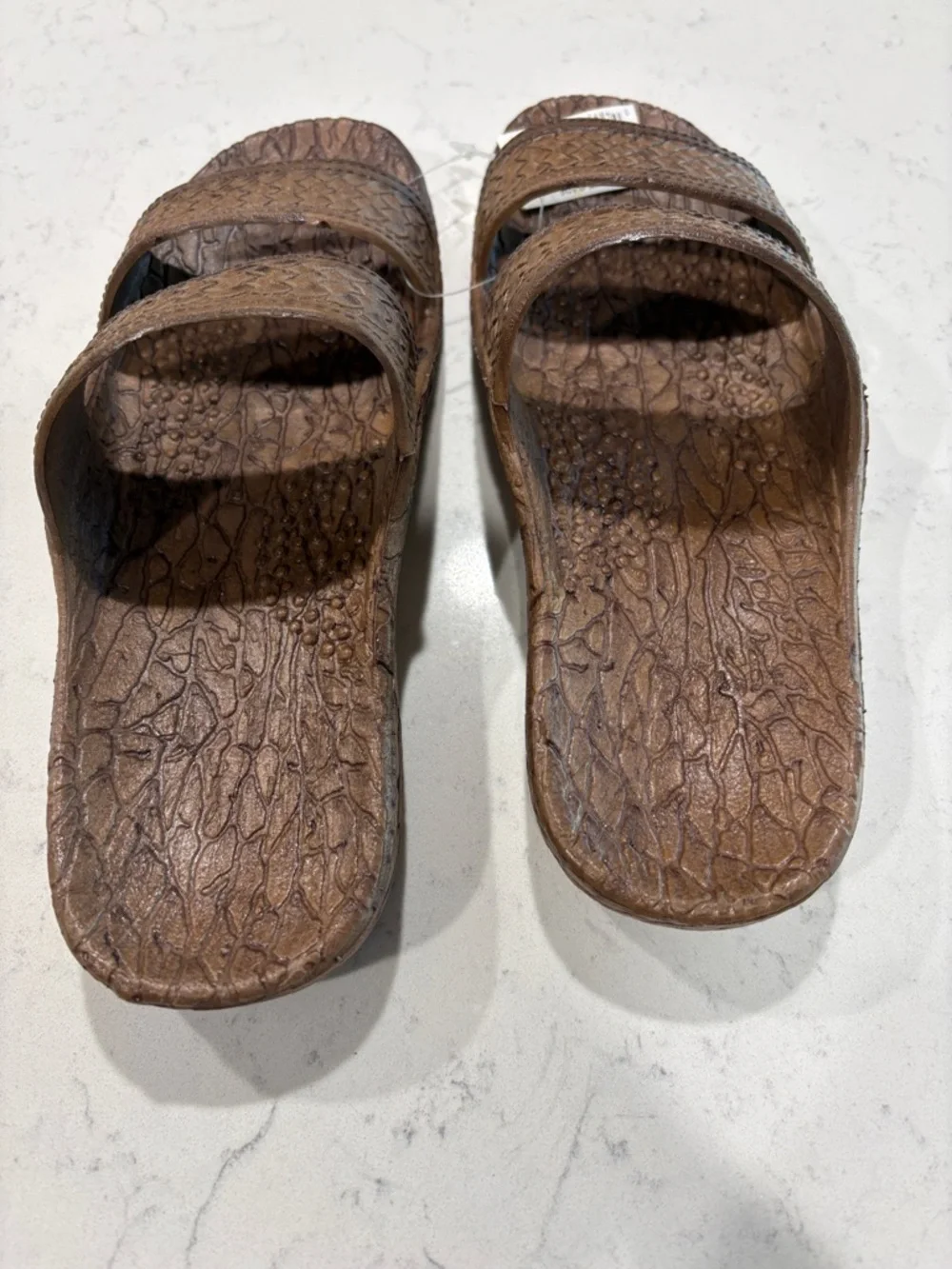 Pali Hawaii Brown Slide Sandals - Picture 4 of 7